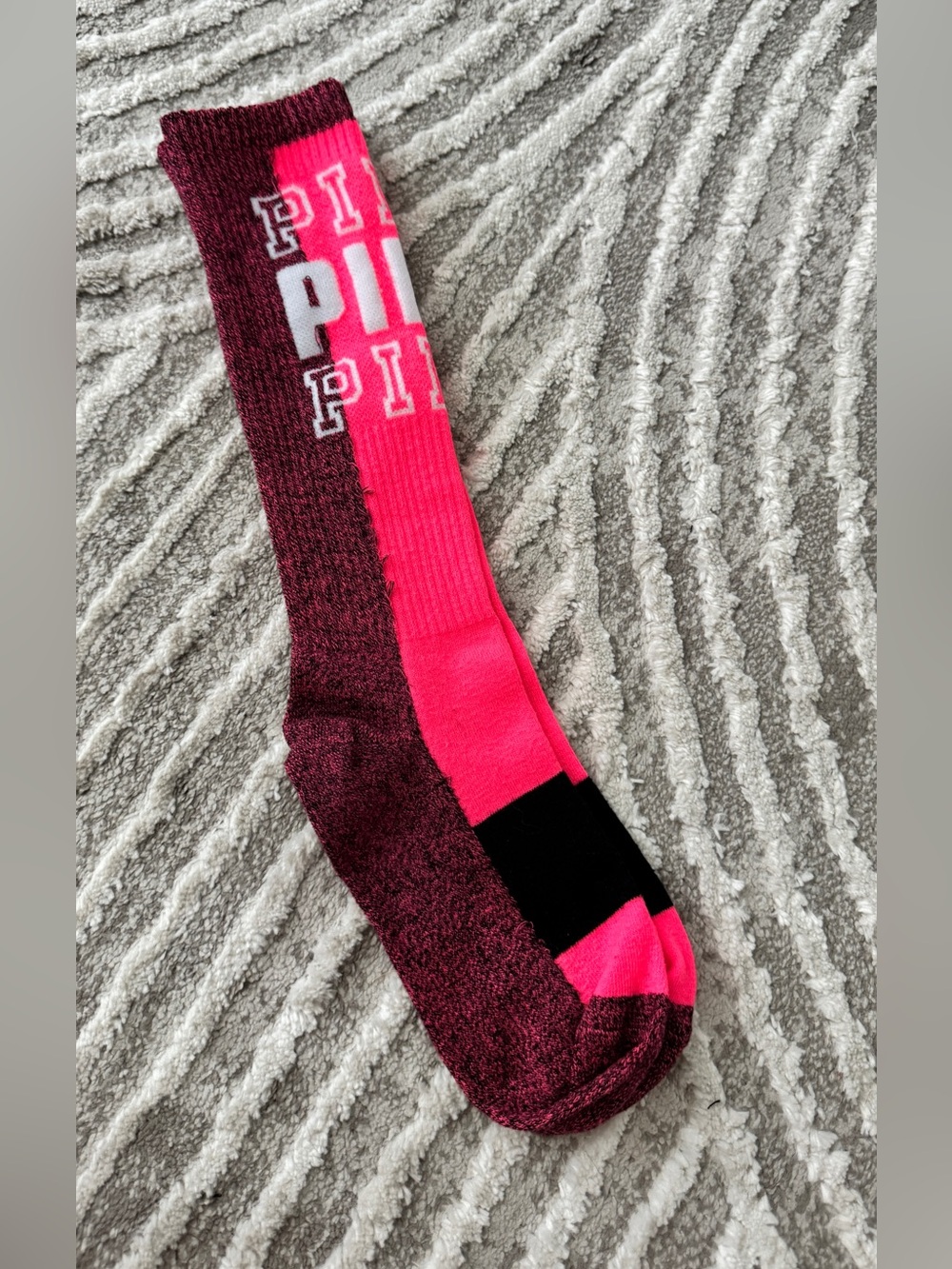 PINK VS knee high socks
